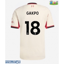 Liverpool Cody Gakpo #18 Bortedrakt 2025-26 Kortermet